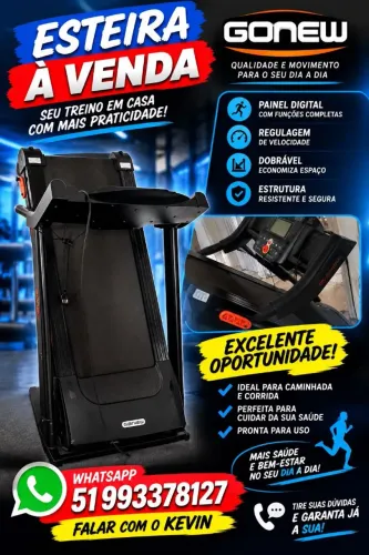 Vendo esteira seminovo muito pouco usado