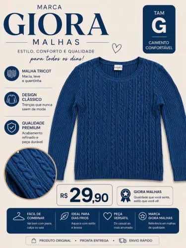 Malha quentinha
