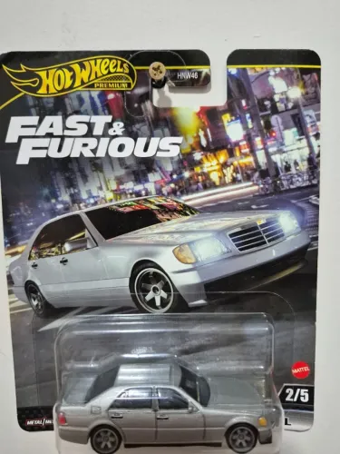 HOT WHEELS PREMIUM - FAST & FURIOUS - Mercedes-Benz 500 E