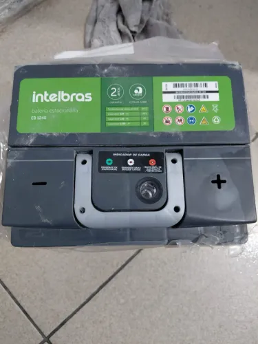 Bateria Estacionária Intelbras EB 1245 (12v 45ah) - Funcionando 100%