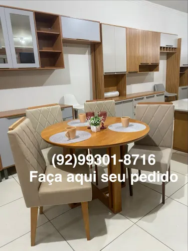 Mesa de Jantar 4 Lugares -Entregamos