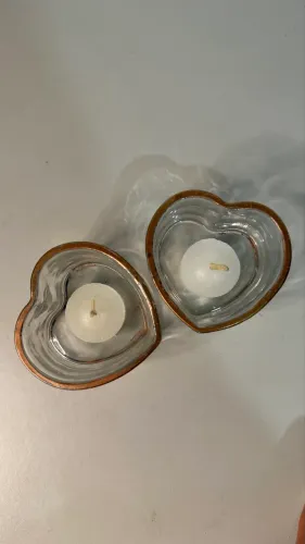 Cachepô romântico coração