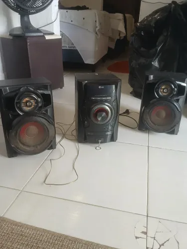 Som LG funcionando perfeitamente