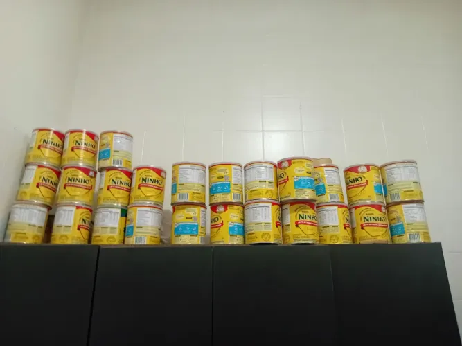 Latas de leite Ninho VAZIAS para artesanato