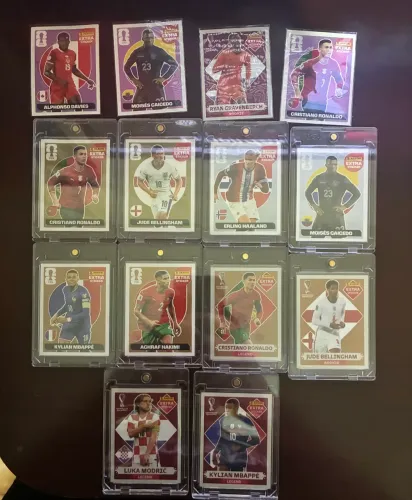 Figurinhas Extras Legends Copa do Mundo 2022 e 2026 - Leia a descrição