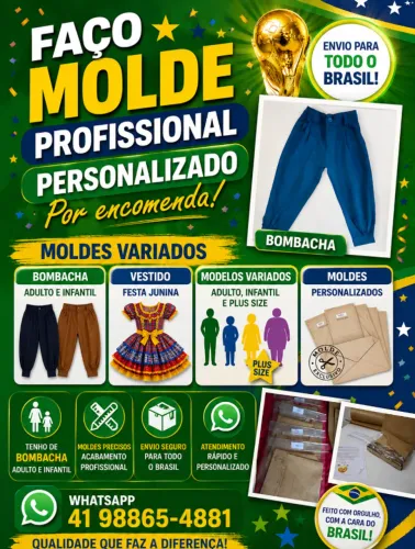 Molde personalizado por encomenda