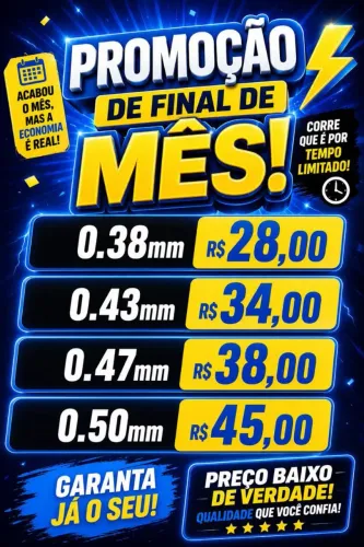 TELHAS GALVALUME NA PROMOÇÃO 0.38mm 28,00