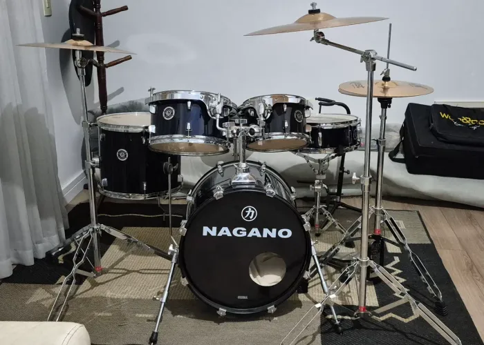 BATERIA NAGANO GARAGE + PRATOS KREST