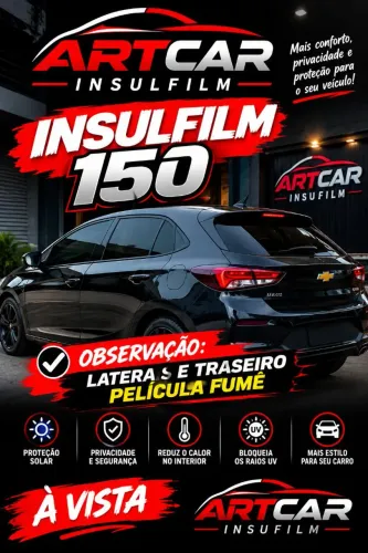 Insulfilm residencial automotivo a domicílio