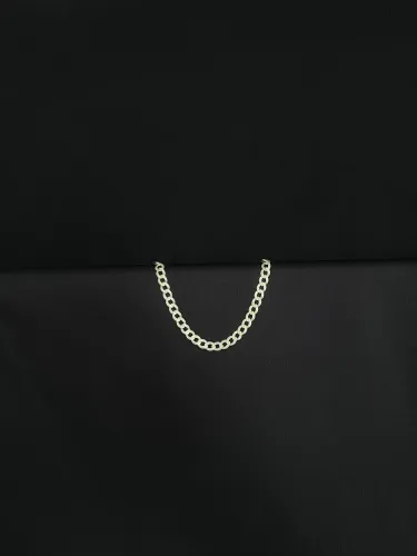 Pulseira Masculina Prata 925 - 5mm - 21cm - 5.5g