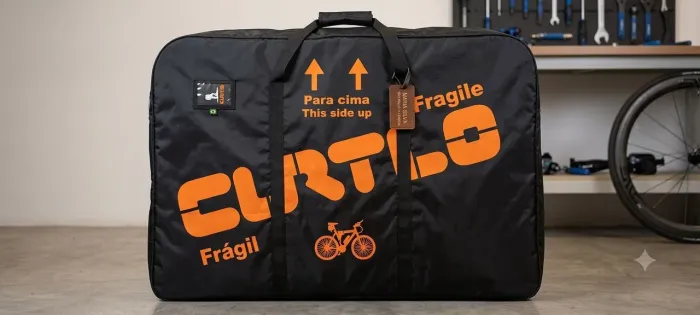 Bolsa/Case Curtlo para Transporte de Bike - Excelente Estado