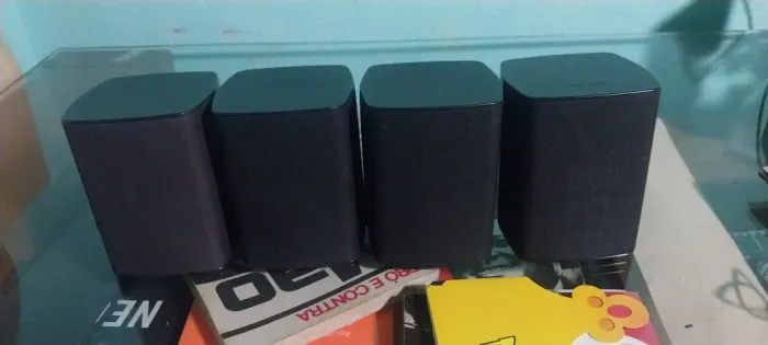 4 caixas de som sansung