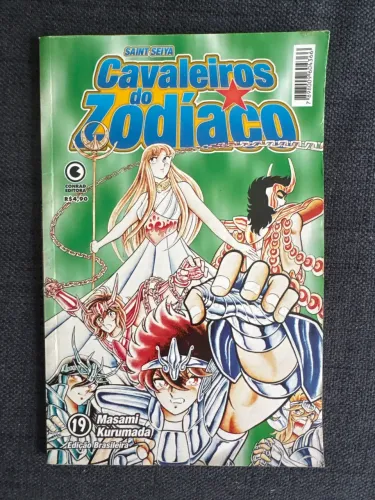Mangá Saint Seiya Cavaleiros do Zodíaco n° 19