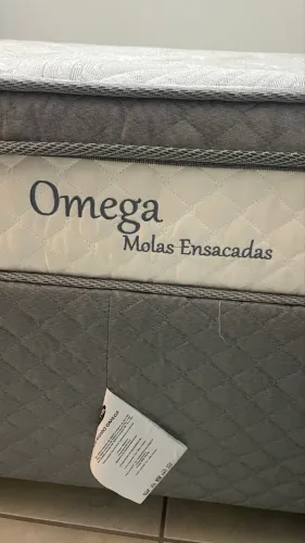 Cama box casal com colchão