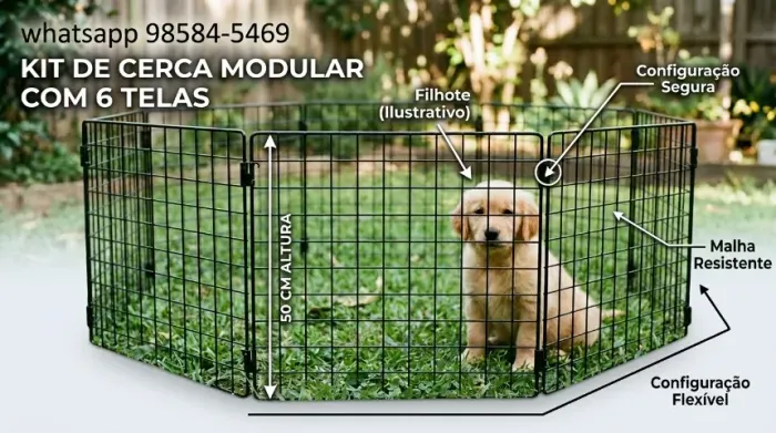 Cercadinho de cachorro