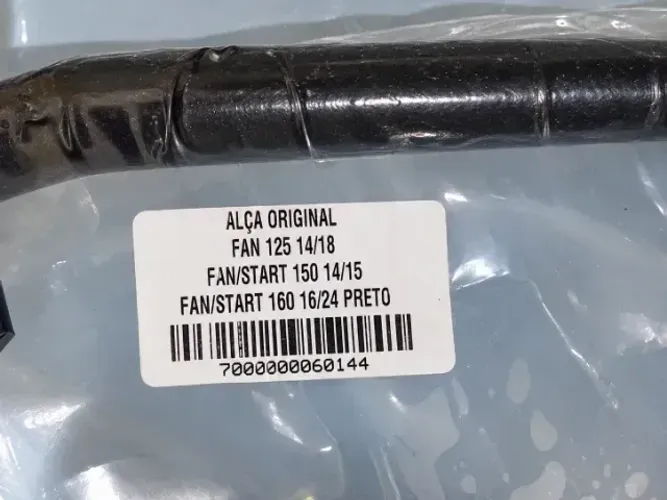 Alça Traseira Honda Fan/Start 125 150 160 - Nova