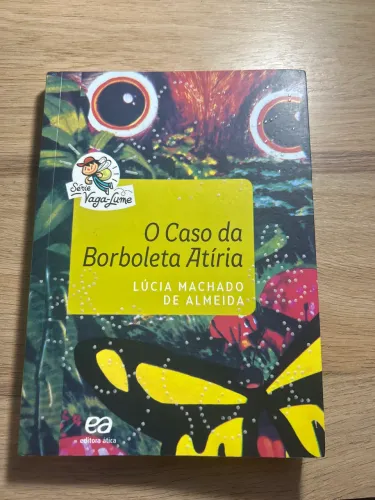 Livro O Caso da Borboleta Atíria USADO