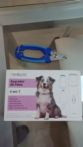 Máquina de tosa para pet 4 em 1 + cortador de unhas