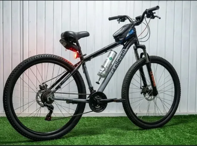 Bicicleta Elleven aro 29 21v quadro em aluminio tam 17