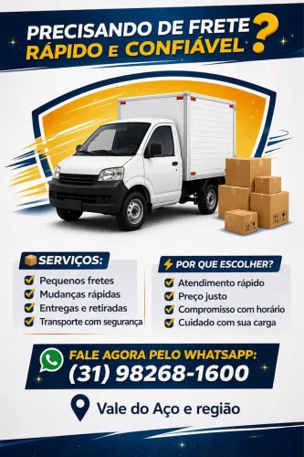 Fretes Vale do Aço e região 