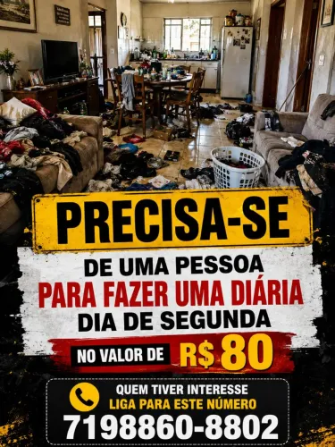 Observação só dia de segunda 