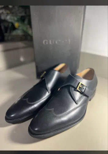 Sapato original couro Gucci