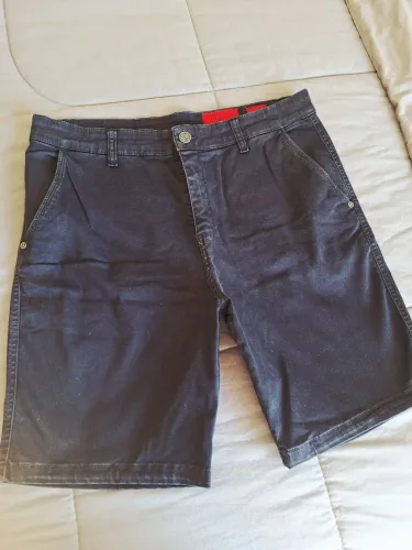 Bermuda jeans Ellus original Preta tamanho 44