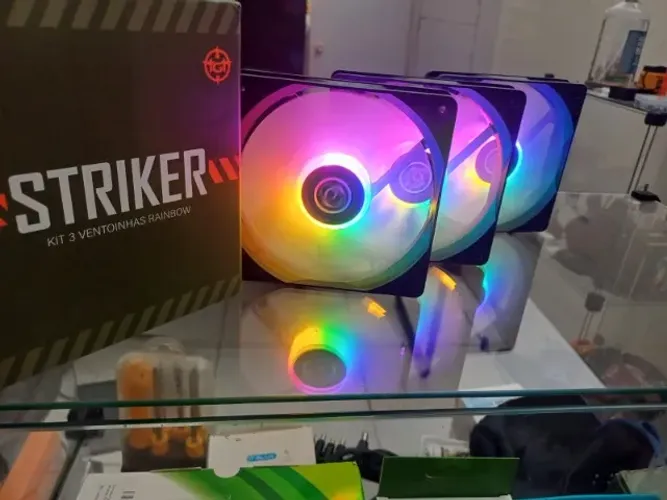 Kit 3 cooler fan RGB - Novas