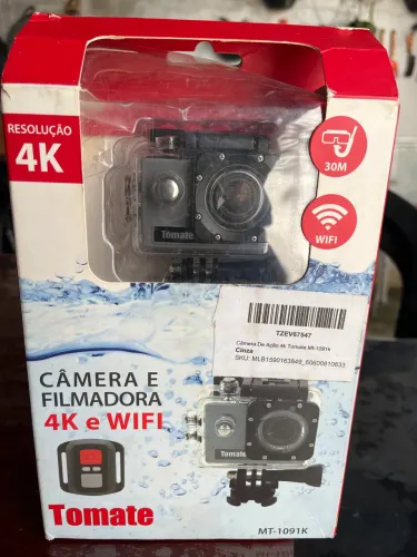 Câmera e Filmadora 4k e Wi-Fi 