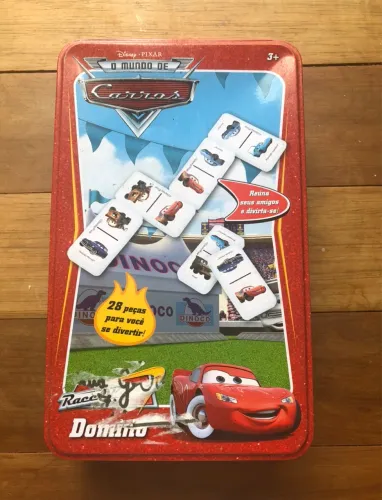 Jogo dominó carrinhos 