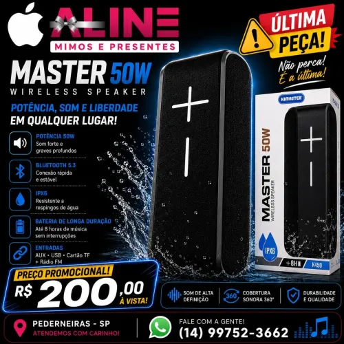 CAIXA DE SOM KIMASTER K450