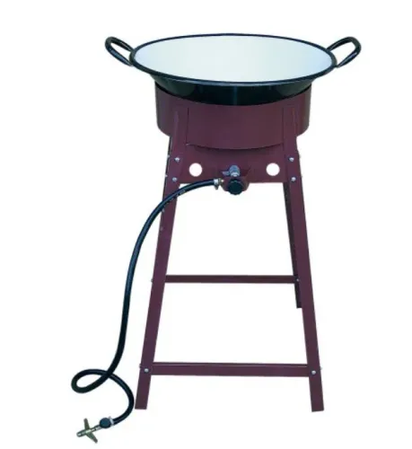 Fogão pasteleiro medio com tacho 18 10 suzan