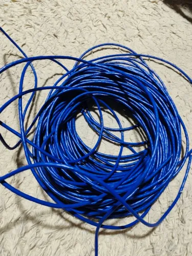 Cabo de Rede UTP CAT6 NEXANS Furukawa SOHO 63 metros. Cabo Novo, fim da caixa