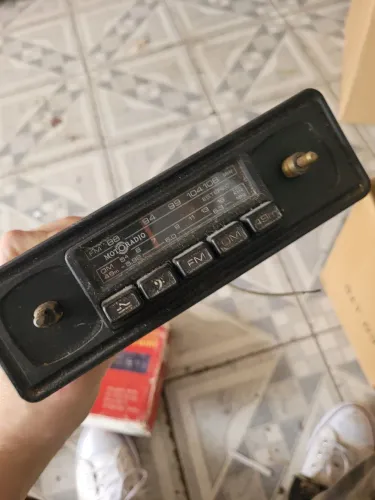 Motoradio rádio automotivo antigo