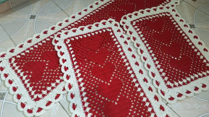 Peças de crochê ?