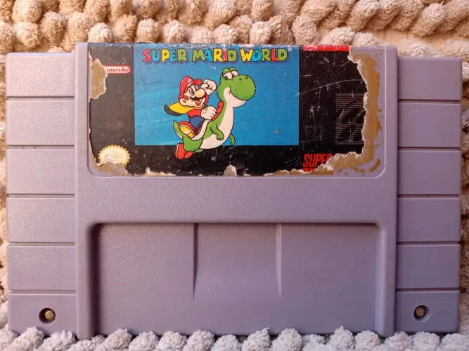 Cartucho Super Mario World ORIGINAL Nintendo