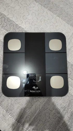 Balança Digital Corporal Bioimpedância Relaxmedic