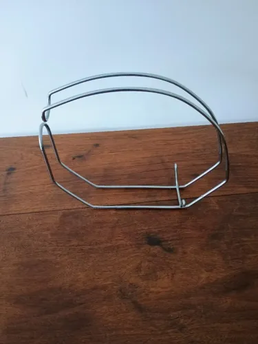 Porta garrafa de vinho metal Vintage
