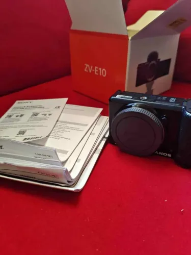 Câmera Sony zve10 Body como nova!