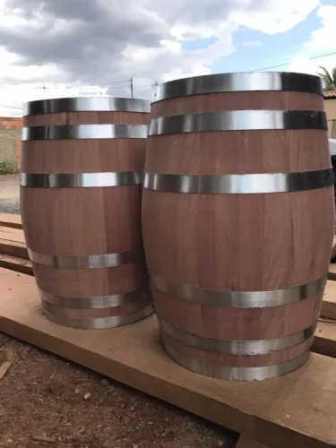 Barril De Carvalho 200 Litros Premium,barrica, Tonel Europeu,para envelhecimento destilado