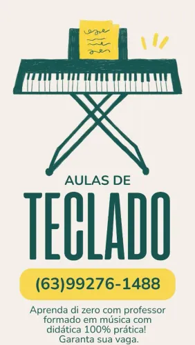 AULA DE TECLADO NO AURENY 2 