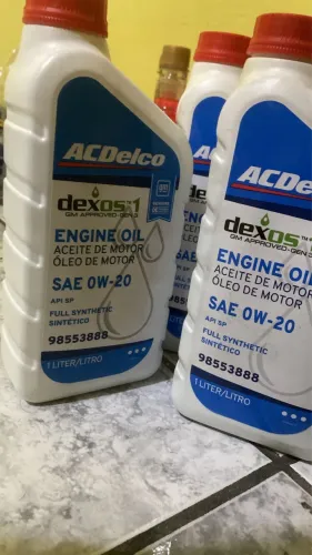 Óleo Sintético Motor Sae 0w20 Api Sp Dexos1 Gen3 Acdelco