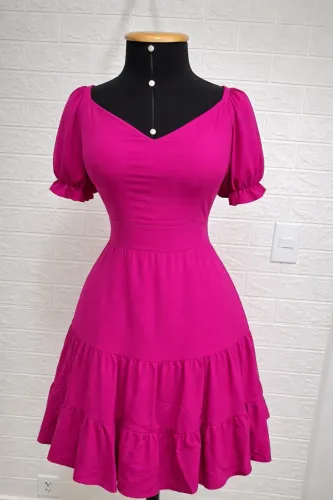 VESTIDO PINK DE VISCOSE