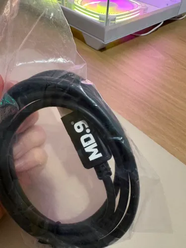 Cabo HDMI para HDMI MD9 1.8 Metros Alta Definição 4K / 1080p - Preto