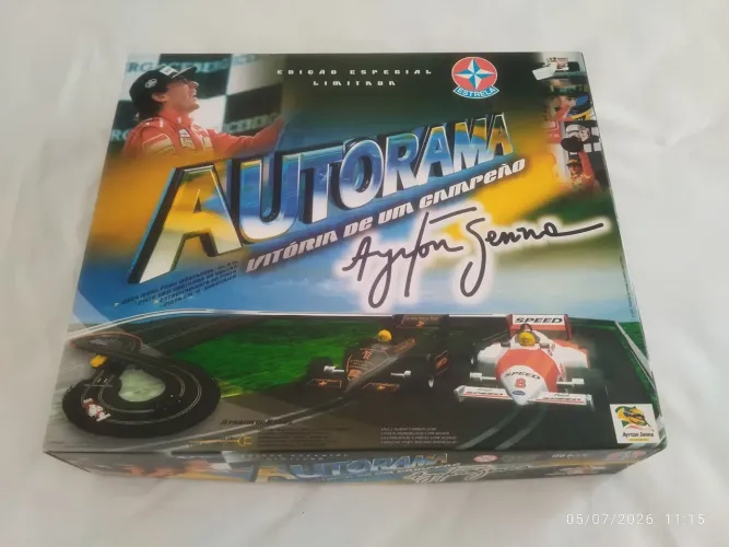 Autorama Estrela Ayrton Senna Edição Especial Limitada