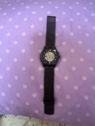 Relógio Fossil Masculino Neutra Automatic Preto - Me3185/1pn