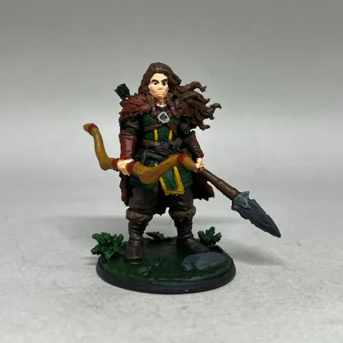 Miniatura Guerreira da Floresta RPG Board Game 