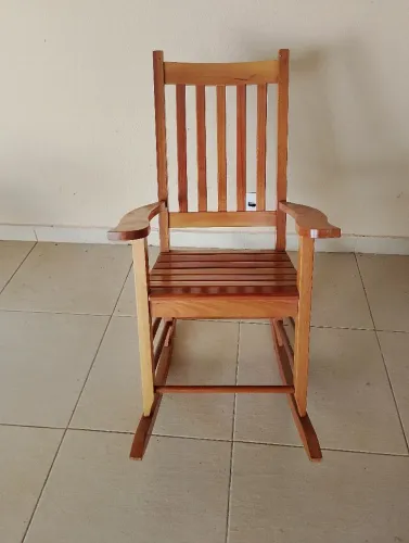 Linda cadeira de balanço