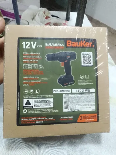 Furadeira e Parafusadeira sem fio - BAUKER