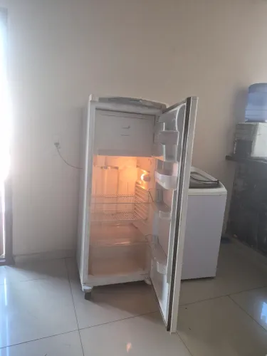 Geladeira máquina e fogão top